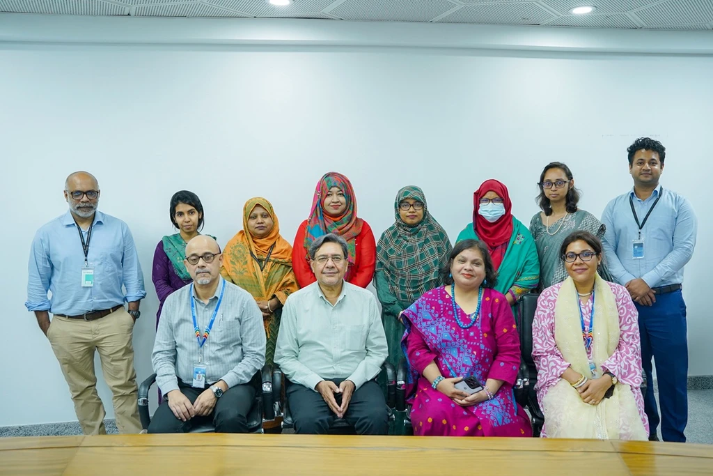 Strengthening regional collaboration: Meeting with the WePOWER Regional Secretariat at the WePOWER BNC Secretariat, AIUB